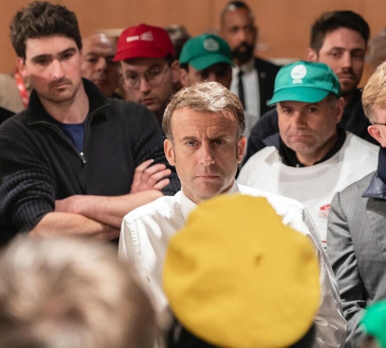 Journée mouvementée au Salon de l’agriculture pour Emmanuel Macron