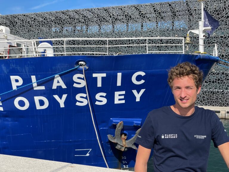 Simon Bernard : « notre but c’est d’éviter que le plastique n’arrive dans l’océan »