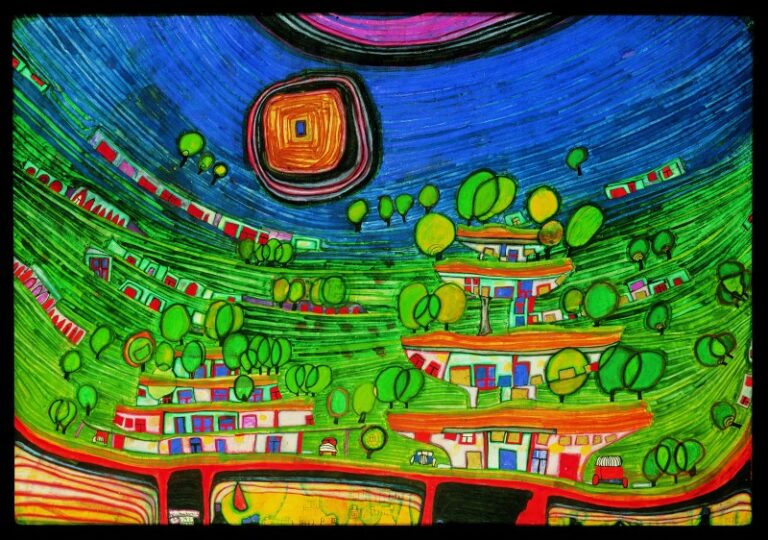 Friedensreich Hundertwasser : l’écologiste visionnaire Autrichien